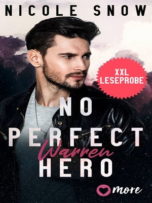 cover image of No perfect Hero--XXL Leseprobe